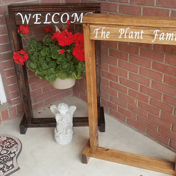 Wooden Plant Stands