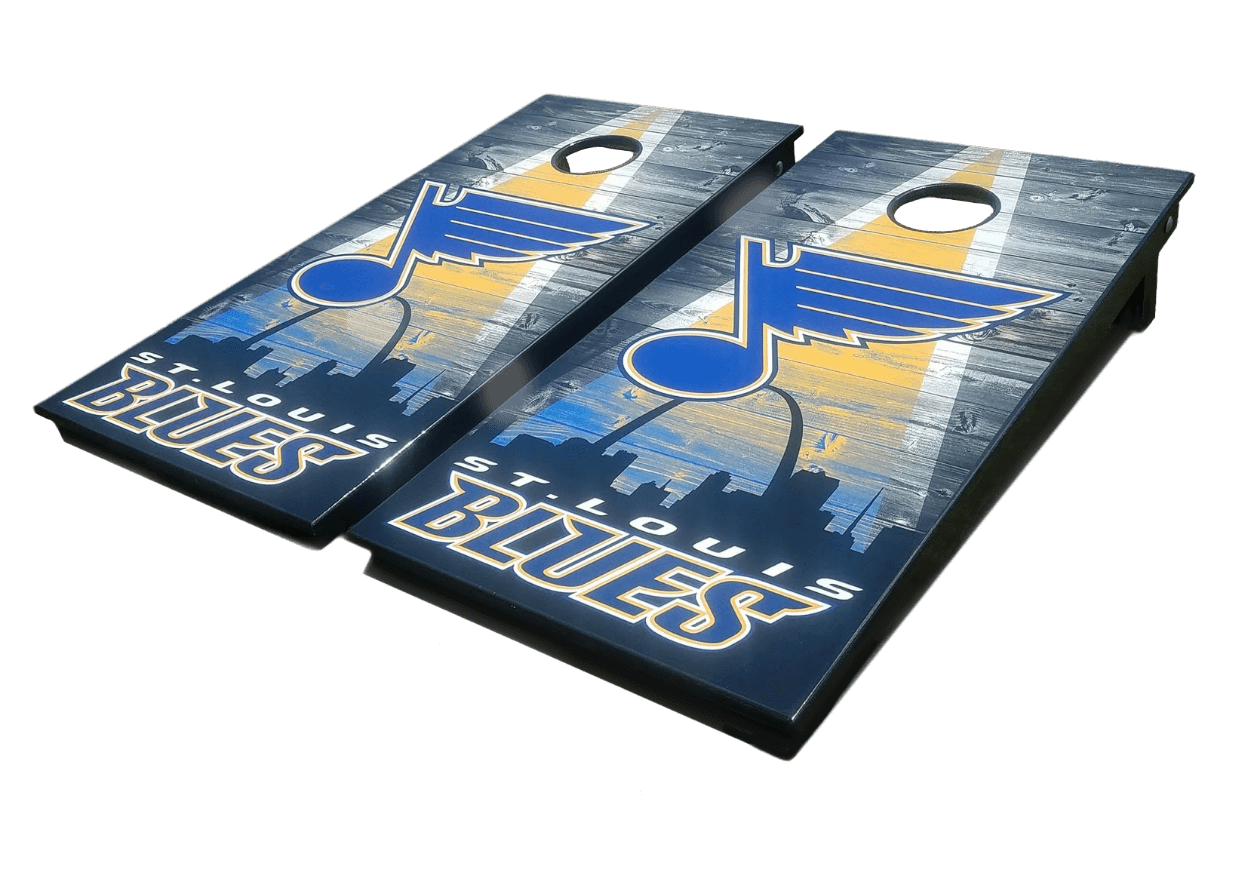 St. Louis Blues cornhole bag set