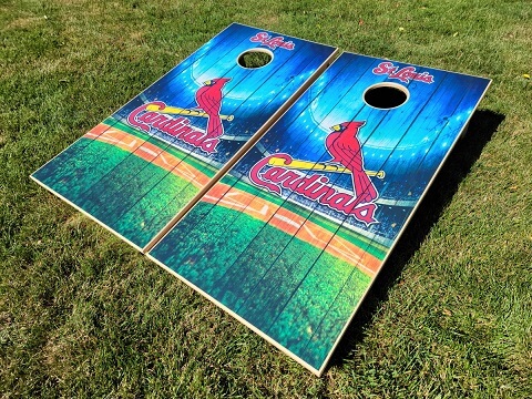 Create your own design or let us create it for you. All boards are made 100% custom to order. Comes with your choice of decal and 8 bags (choose 2 colors). We use all 3/4" cabinet-grade wood to ensure your bag set is flawless and the highest-quality you w
