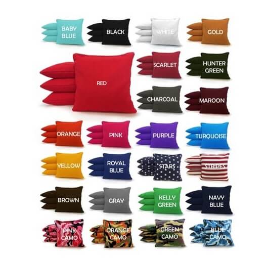 Your choice of 2 colors. Filled with resin. Machine-washable and rot resistant. 