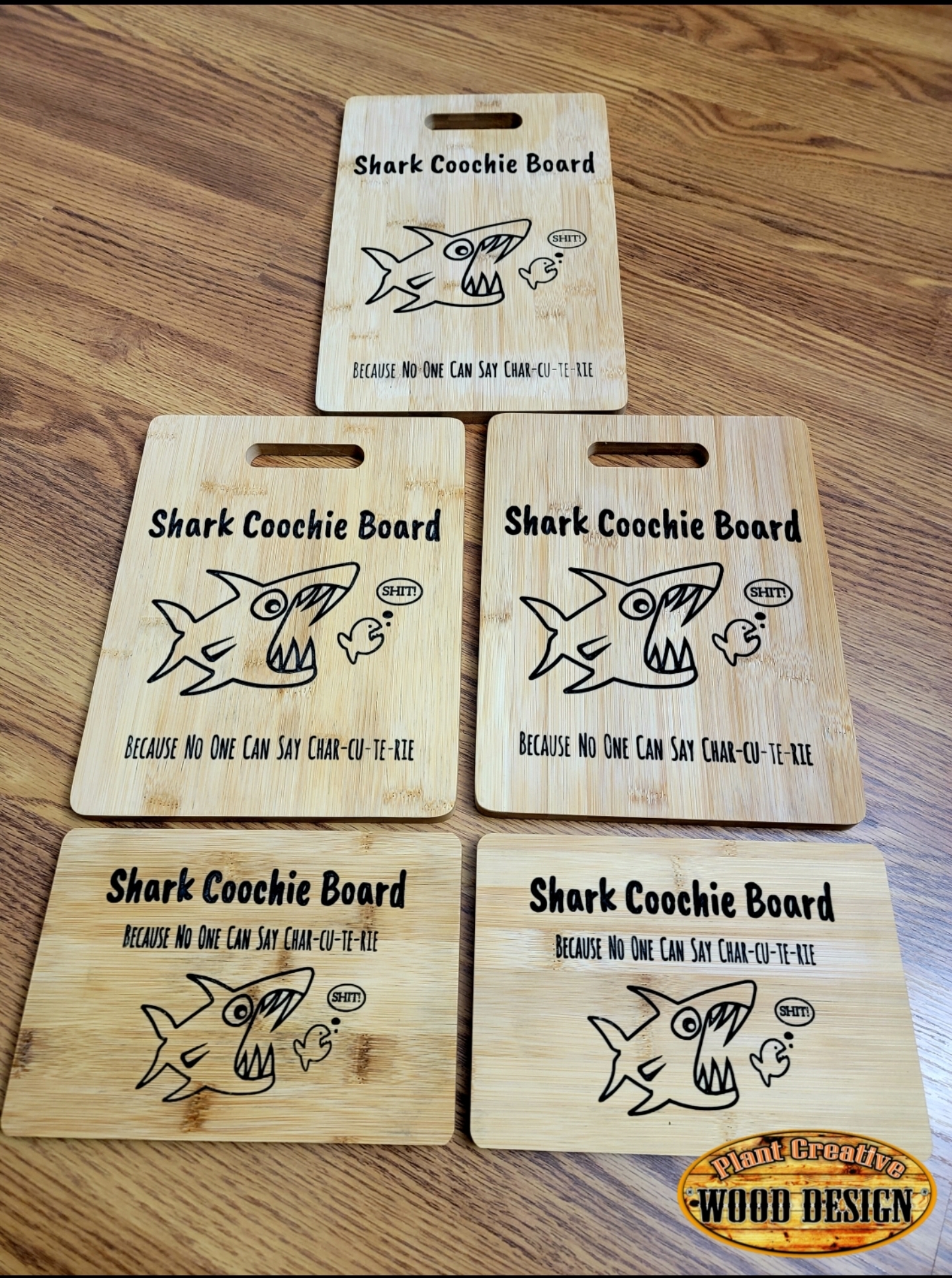 8.75" x 11.25" decorative Cutting Board 
